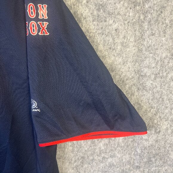 Boston Red Sox MLB TRUE FAN Full Button Men's Baseball Jersey - 2XL - Picture 6 of 11